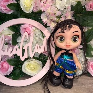Mira K-pop  Doll in Pink, Blue & Black Outfit - Kids Toys Dolls & Accessories